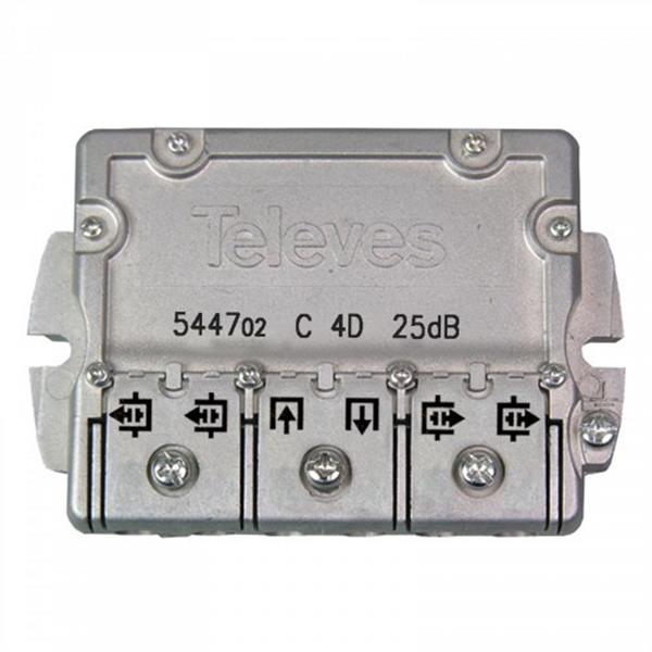 TELEVES 544702 Derivador ICT C 4 direcciones 25dB
