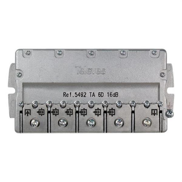 TELEVES 5492 Derivador 6 direcciones 16dBs