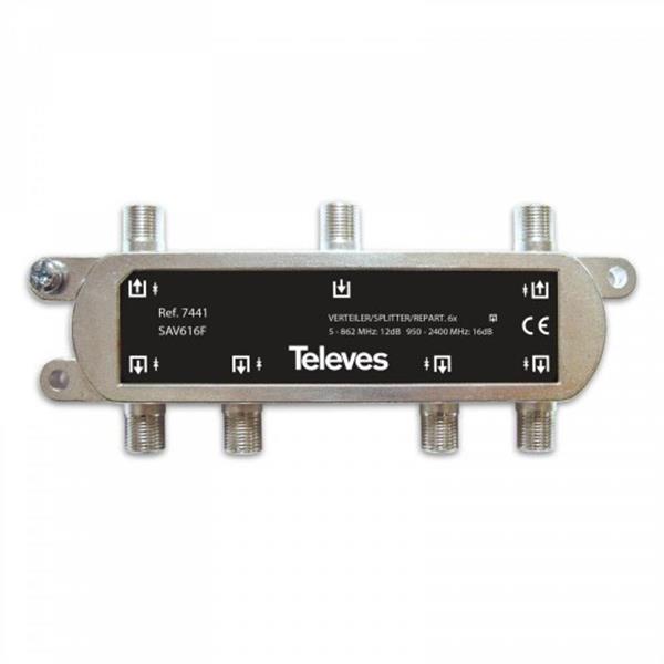 TELEVES 7441 Repartidor 6D 12/16dB