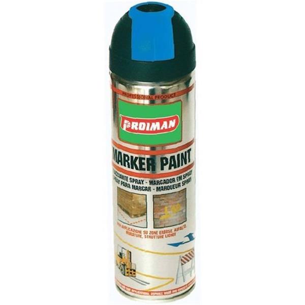 PROIMAN 900002 Spray marcador 360 500ml azul