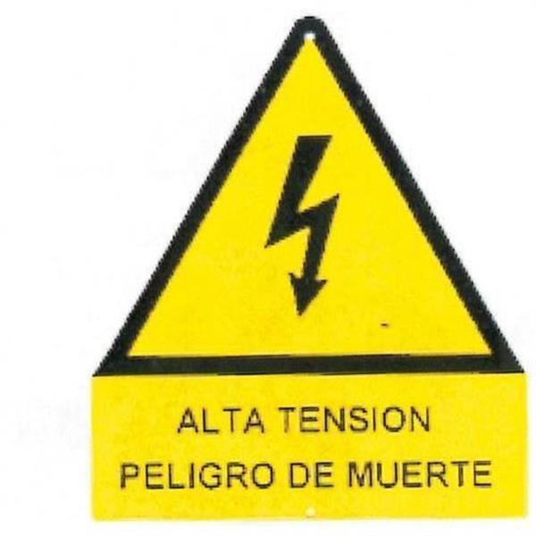 PROIMAN CE210A Señal alta tensión 210mm aluminio