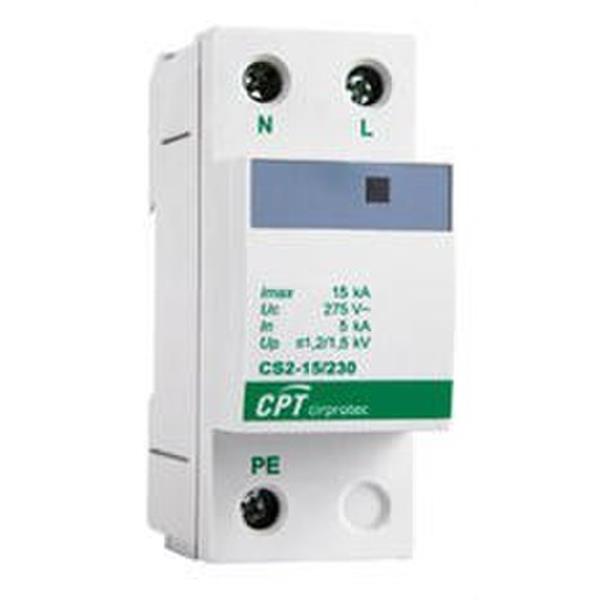CIRPROTEC 77705211 Protector bipolar tipo-2 15kA 230V urbano monofásico