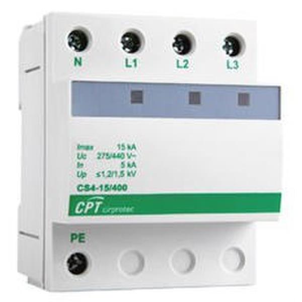 CIRPROTEC 77705421 Protector tetrapolar tipo-2 15kA 400V urbano trifásico