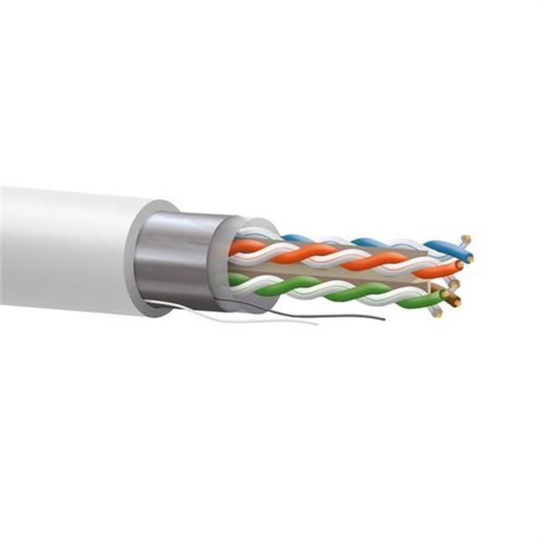 KEYNET SYSTEMS TD-600FU-D-LBR CABLE CAT6 F/UTP BC 23AWG CPR-Dca s2, d2, a1 LSZH BLANCO, Bobina 500 mt.