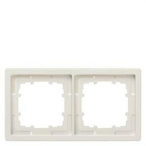 BJC 5TG13231 Marco triple Delta style 224x82mm en platino metalizado