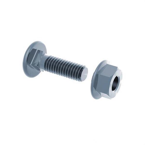 AISCAN CTCZ612 Conjunto tornillo cuadrado M6x12 electrozincado