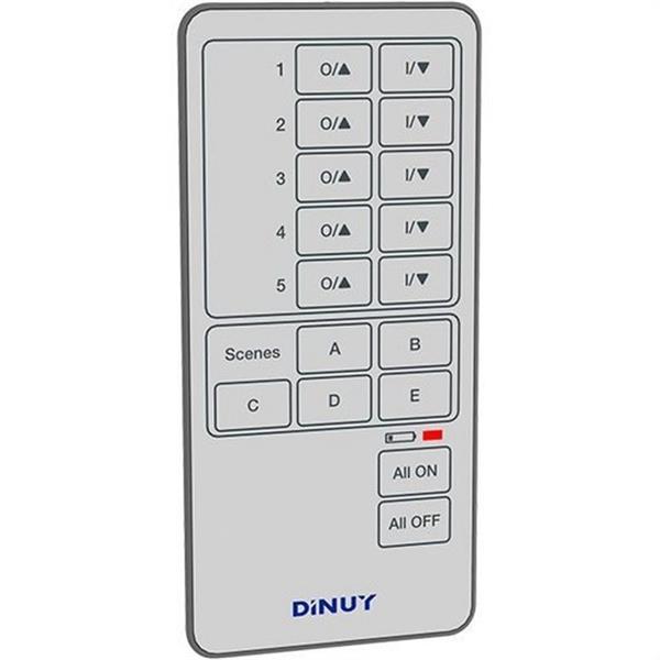 DINUY RC KNX 001 Mando distancia para control iluminación persianas
