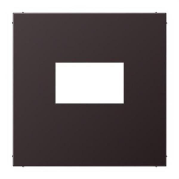 JUNG AL1969USBD Placa toma USB LS dark
