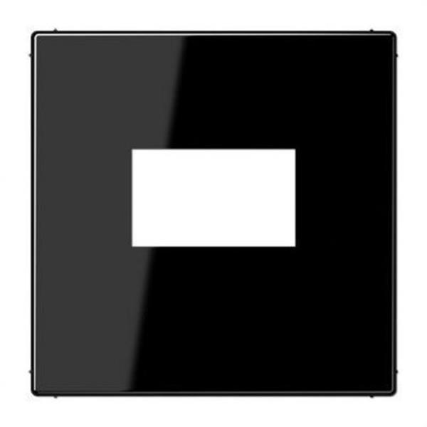 JUNG LS1969USBSW Placa toma USB LS negro