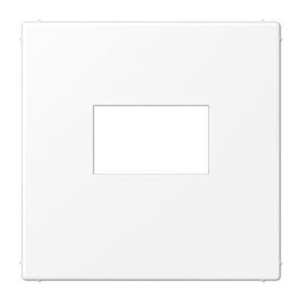 JUNG LS1969USBWWM Placa cargador USB LS blanco mate