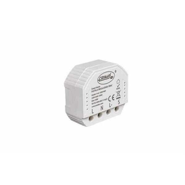 CONALUX P-AC-TRIAC-150W-WIFI+BT Pastilla regulación por TRIAC encendido/apagado 52x47x23mm blanco