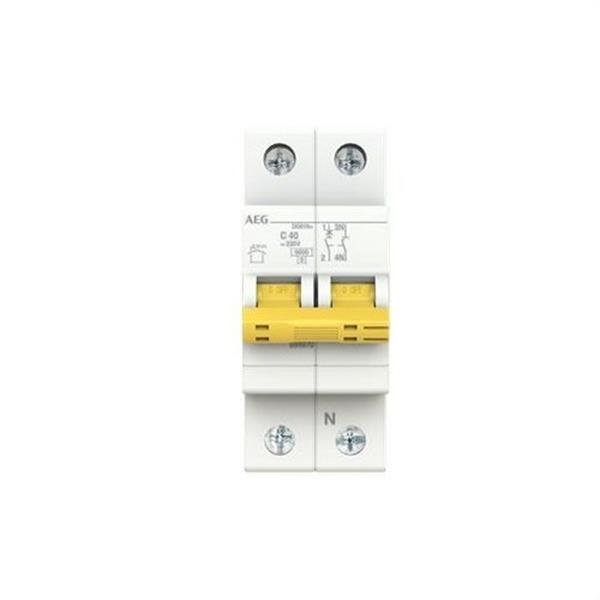 AEG Baja Tensión 2CDS211167R0404 Interruptor magnetotérmico DG61N+ Curva-C 40A 1P+N 694970