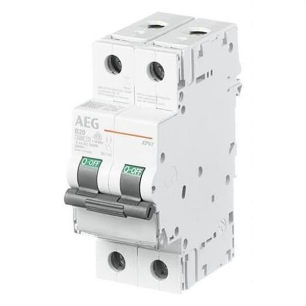 AEG Baja Tensión 4TQA667454R0000 *Magnetotérmico EP60 Curva-C 50A 2P 2 módulos