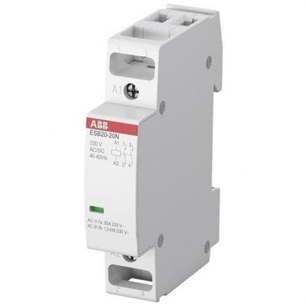 AEG Baja Tensión 4TQB111262R0000 Contactor VI201106 20A 1NA + 1NC 230V CA/CC 1 módulo