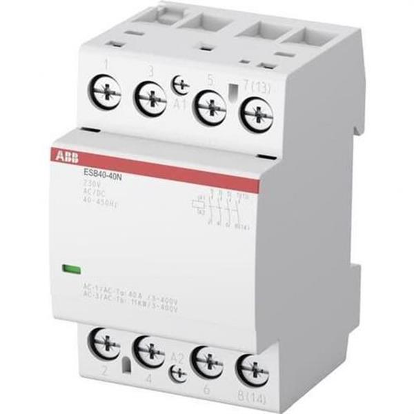 AEG Baja Tensión 4TQB115461R0000 Contactor VI402006 40A 2NA 230V CA/CC 3 módulos