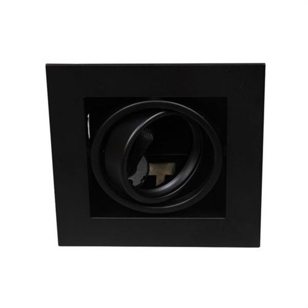 CONALUX 3008-19 Luminaria empotrable KARDAN 1x50W negro.
