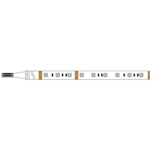 CONALUX RGB-12W-IP20-12V-5M Tira LED 14.4W RGB 5000 x 10 x 0.22mm 14.4W/m IP20