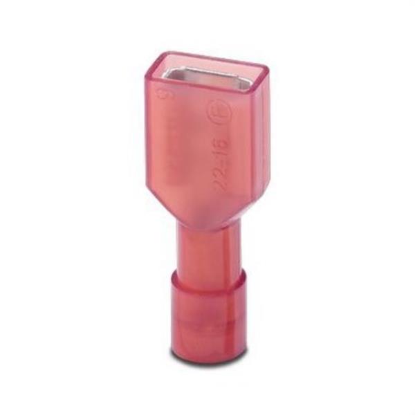 PHOENIX CONTACT 3240538 Hembra enchufe plano C-SCFFI-1,5/6,3X0,8 RD