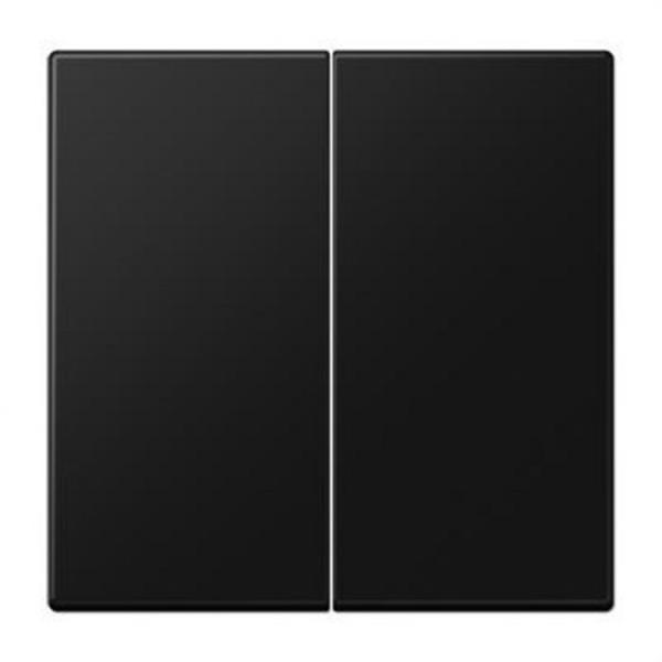 JUNG LS995SWM Tecla x2 LS negro mate