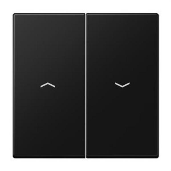 JUNG LS995PSWM Tecla x1 con flechas LS negro mate