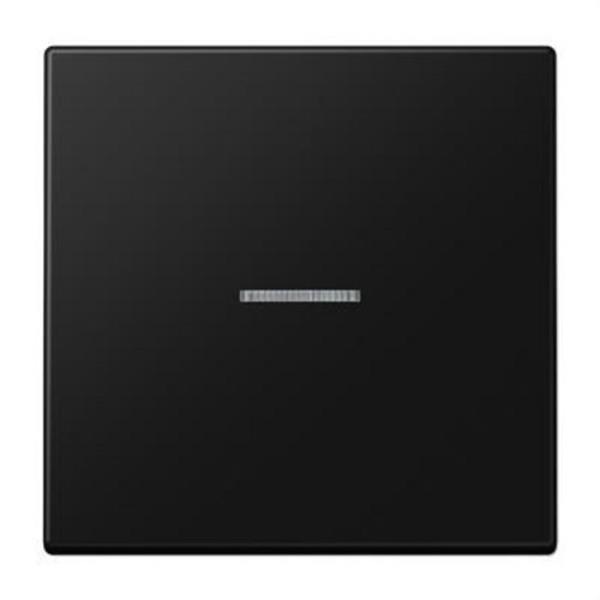 JUNG LS990KO5SWM Tecla x1 con visor LS negro mate