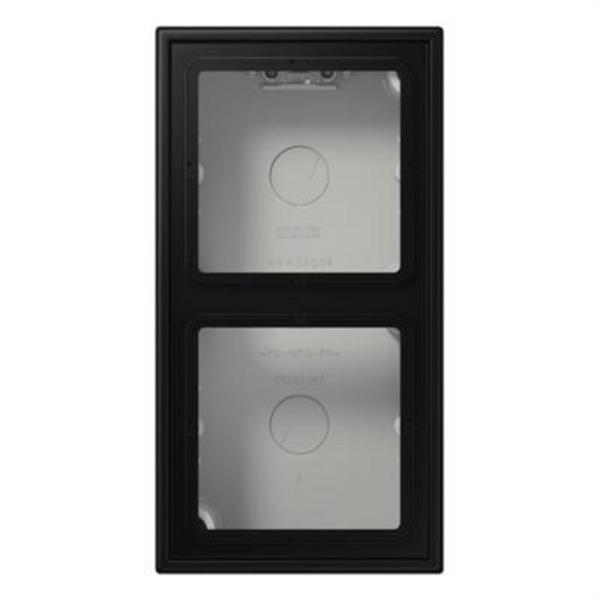 JUNG LS582ASWM Caja superficie x2 LS negro mate