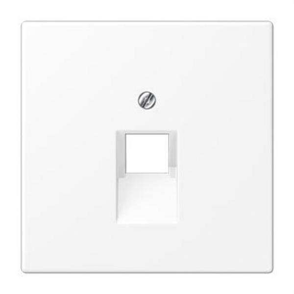 JUNG LS969-1UAWWM Cubierta modelo Jack LS blanco mate