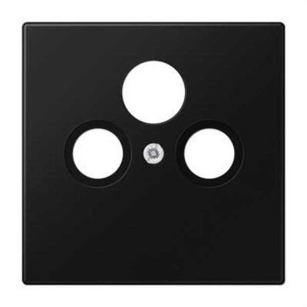 JUNG LS990SATSWM Cubierta SAT-TV LS negro mate