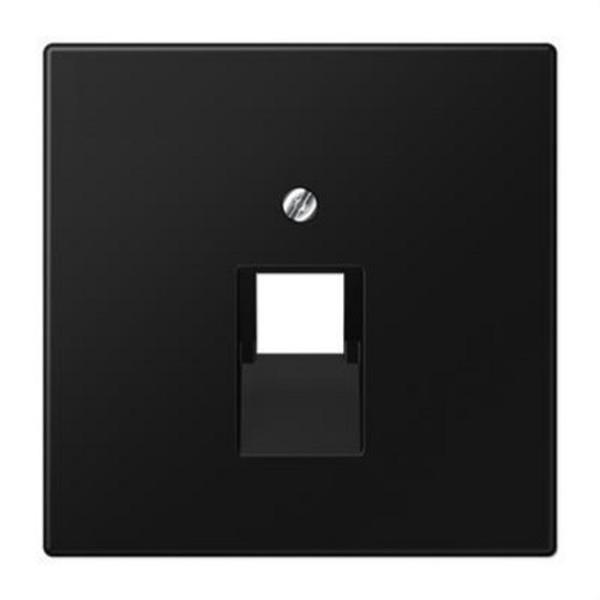 JUNG LS969-1UASWM Cubierta modelo Jack LS negro mate