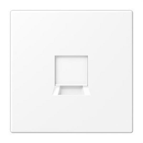 JUNG LS1969-1WEWWM Cubierta modelo Jack x1 Radiall LS blanco mate