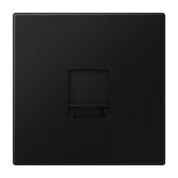 JUNG LS1969-1WESWM Cubierta modelo Jack x1 Radiall LS negro mate