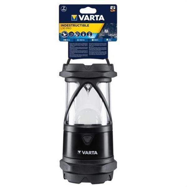VARTA 18761101111 Linterna indestructible L30 Pro COB 450lm IP67+6AA
