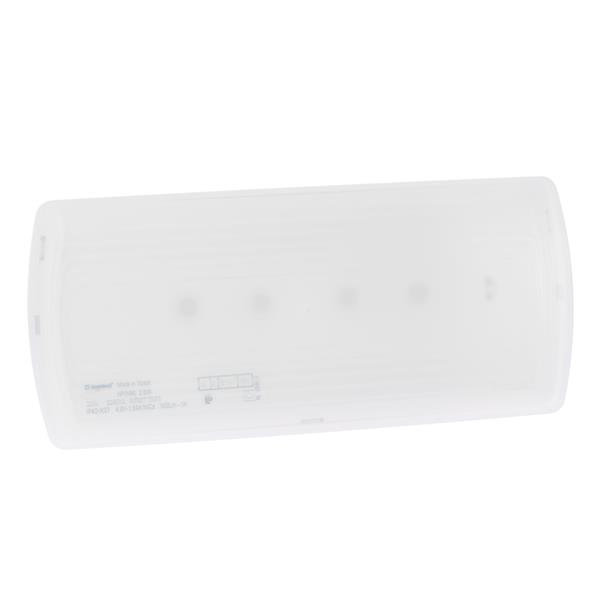 LEGRAND 661603PL Luminaria de emergencia URA21LED PLUS 100 lúmenes, 1h, permanente/no permanente