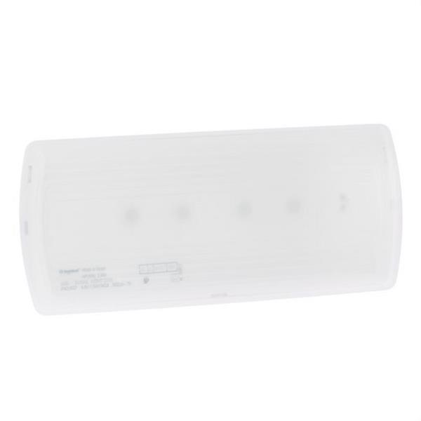 LEGRAND 661606PL Luminaria de emergencia URA21LED PLUS 200 lúmenes, 1h, permanente/no permanente