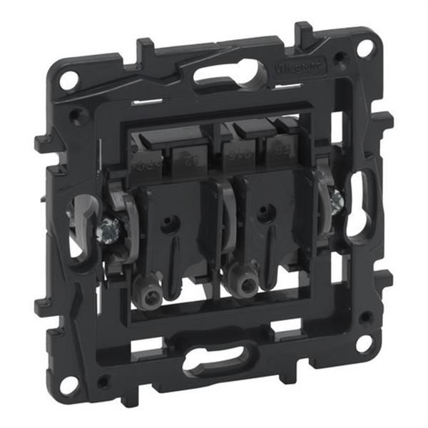 LEGRAND 864008 Conmutador doble Niloé Step 10AX 250V