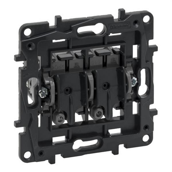 LEGRAND 864012 Pulsador inversor doble Niloé Step 6A 250V