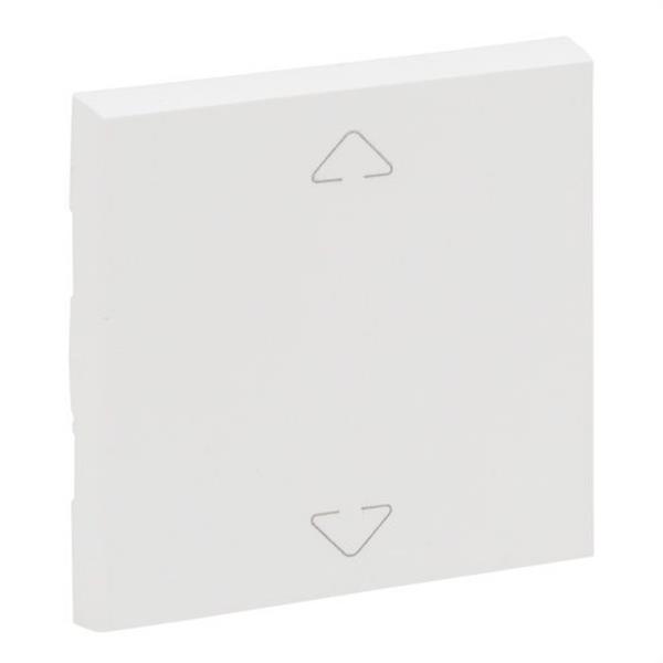 LEGRAND 864130 Tecla Niloé Step doble para mecanismos para toldos y persianas , blanco mate