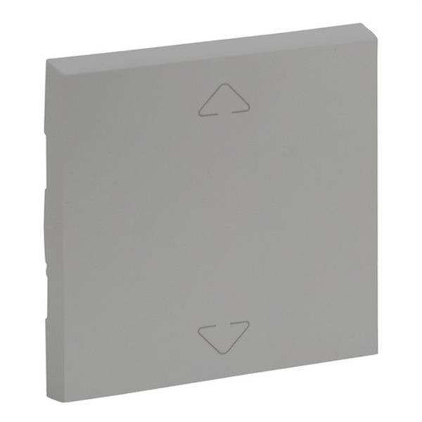 LEGRAND 864330 Tecla Niloé Step doble para mecanismos para toldos y persianas, aluminio