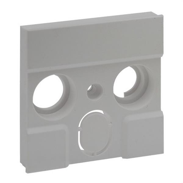 LEGRAND 864360 Adaptador para bases de televisión de otros fabricantes Niloé Step, aluminio
