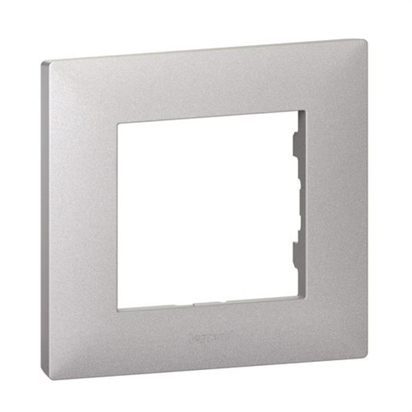 LEGRAND 864371 Placa Niloé Step, 1 elemento, aluminio