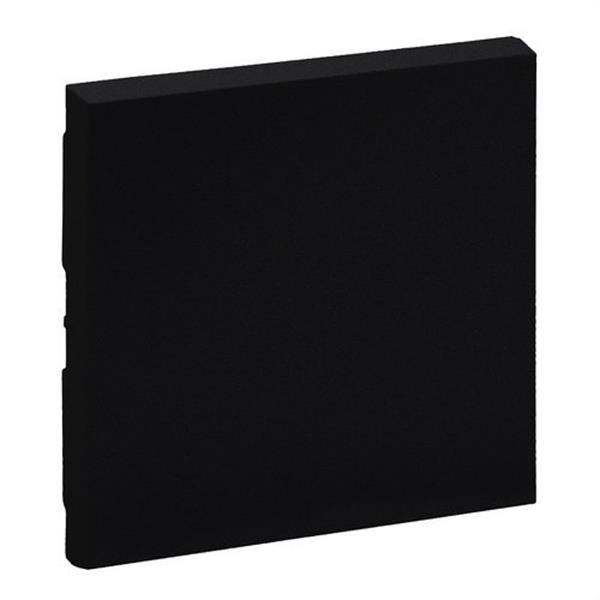 LEGRAND 864501 Tecla Niloé Step para interruptor y conmutador, negro mate