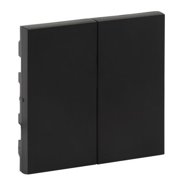 LEGRAND 864507 Tecla Niloé Step para cruzamiento, negro mate