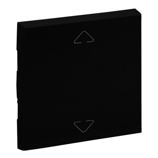 LEGRAND 864530 Tecla Niloé Step doble para mecanismos para toldos y persianas, negro mate