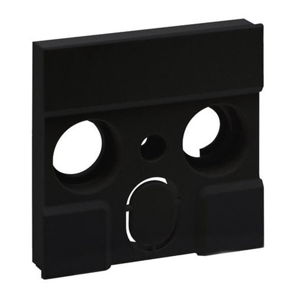 LEGRAND 864560 Adaptador para bases de televisión de otros fabricantes Niloé Step, negro mate