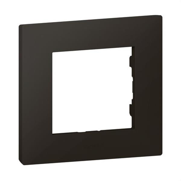 LEGRAND 864571 Placa Niloé Step, 1 elemento, negro mate