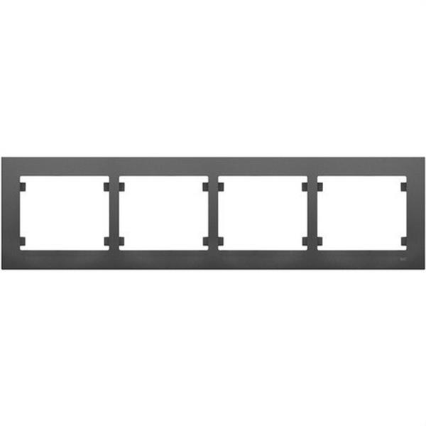 BJC 18014-AC Marco 4 elementos horizontal serie Iris Plus antracita cosso