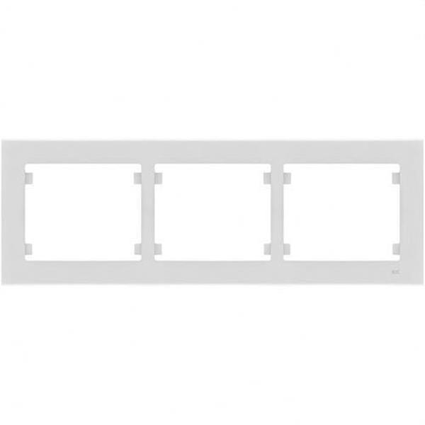 BJC 18013 Marco 3 elementos horizontal serie Iris Plus blanco