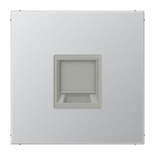JUNG AL1969-1WE Placa modular Jack-Radiall 1 toma AL1969-1WE LS aluminio