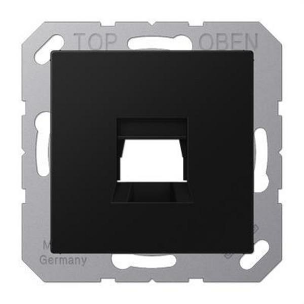 JUNG A1569-15WESWM Placa modular Jack 1 toma A negro mate