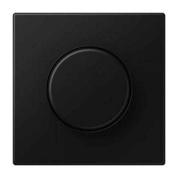 JUNG LS1940SWM Placa dimmer giratorio LS negro mate